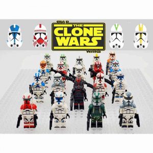 Star Wars Mandalorian Army Action Figure Model Clone Trooper 