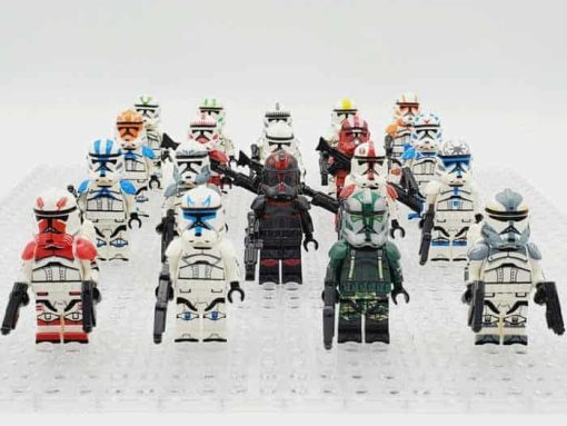 Star Wars Mandalorian Phase 2 Clone Troopers Minifigures Army Collection Kids Toys Gift 3