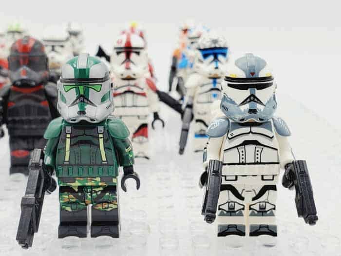 Lego Star Wars Minifigures Clone Trooper Phase 2 