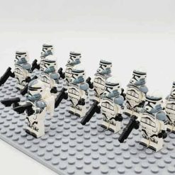 Star Wars Mandalorian Wolfpack Commander Wolffe Minifigures Army Collection Kids Toys Gift 2