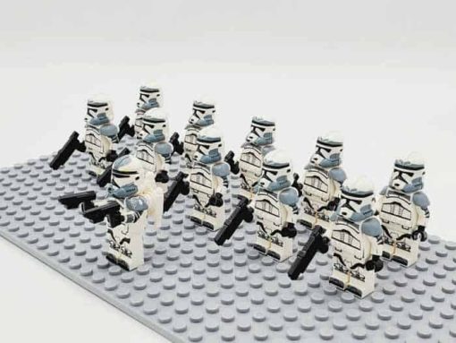Star Wars Mandalorian Wolfpack Commander Wolffe Minifigures Army Collection Kids Toys Gift 2
