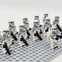 Star Wars Mandalorian Wolfpack Commander Wolffe Minifigures Army Collection Kids Toys Gift 3