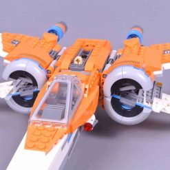 Star Wars Poe Damerons X wing 75273 King 60019 Starfighter Space Ship Building Blocks Kids Toy 2