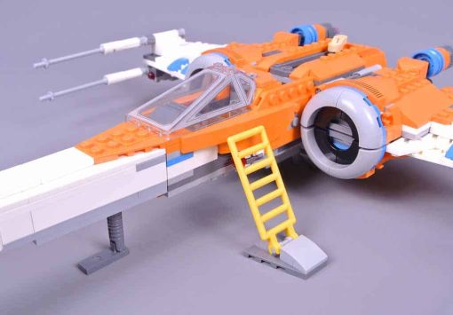 Star Wars Poe Damerons X wing 75273 King 60019 Starfighter Space Ship Building Blocks Kids Toy 5