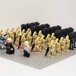 Star Wars mandalorian Clone Wars Battle Minifigures Army General Grievous Obi Wan Kenobi Kids Toy 3