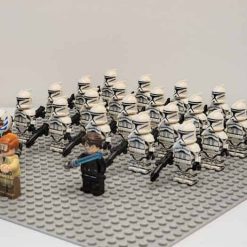 Star Wars mandalorian Clone Wars Battle Minifigures Army General Grievous Obi Wan Kenobi Kids Toy 6