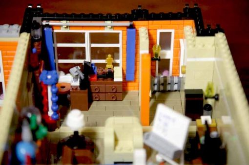 UG 10189 Friends Central Perk Big Bang Theory Apartment TV Show ideas Creator Modular Building Blocks Kids Toy 10