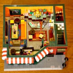 UG 10189 Friends Central Perk Big Bang Theory Apartment TV Show ideas Creator Modular Building Blocks Kids Toy 7