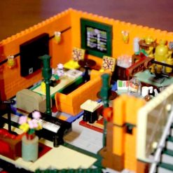 UG 10189 Friends Central Perk Big Bang Theory Apartment TV Show ideas Creator Modular Building Blocks Kids Toy 8