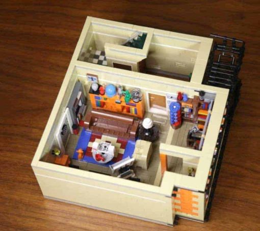 UG 10189 Friends Central Perk Big Bang Theory Apartment TV Show ideas Creator Modular Building Blocks Kids Toy 9