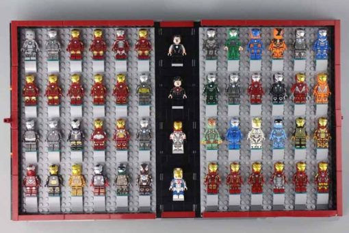 Iron Man Book SY1361 Marvel Avengers Super Hero Ideas Creator Minifigures Building Blocks Kids Toy 2