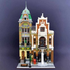 Jiestar Post Office 89126 City Street View Ideas Creator Expert Modular Building Blocks Kids Toy 4 800x800 1