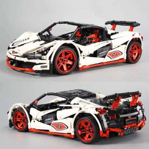 Mould King 13067 ICARUS Hyper Sports Car Technic With Remote Control Building Block Kids Toy 7 800X800
