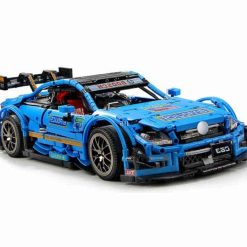 Mould King 13073 Mercedes Benz AMG C63 DTM Rally Sports Car Remote Control Technic Building Blocks Kids Toy 6