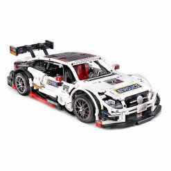 Mould King 13075 Mercedes Benz AMG DTM C63 Rally Car Race Car Technic Building Blocks Kids Toys