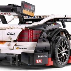 Mould King 13075 Mercedes Benz AMG C63 DTM Super Race Sports Car Technic Building Blocks Kids Toy 5