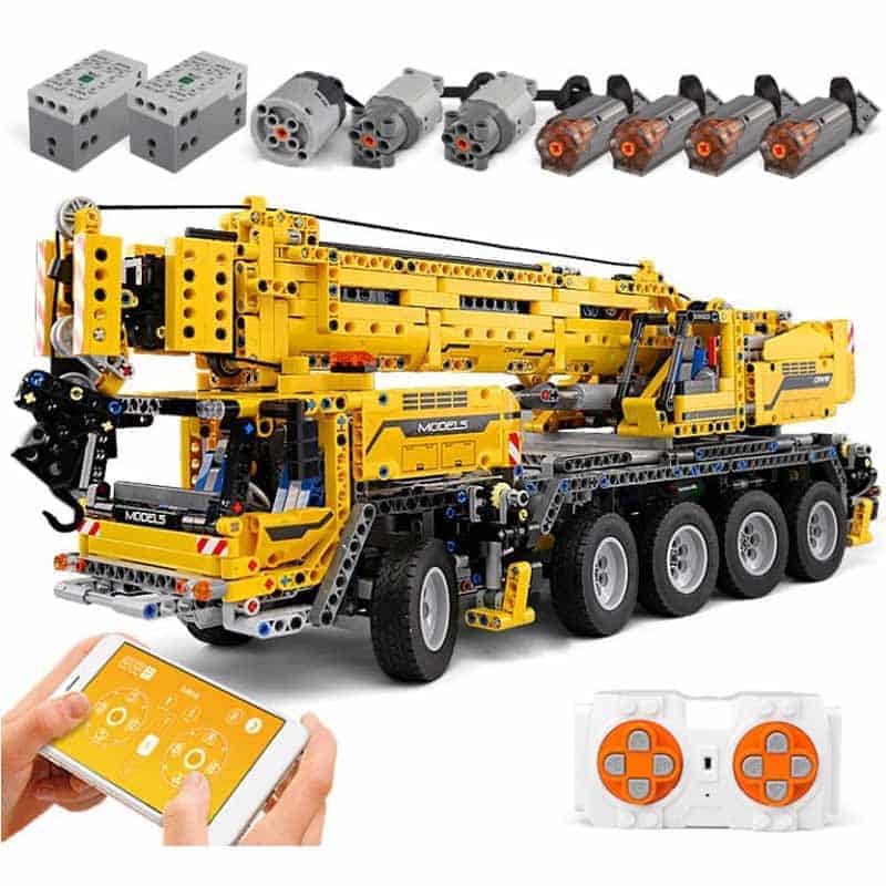 Forenkle Pointer modtagende Mould King 13107 Mobile Crane Mk II Truck With Remote Control Technic  2590Pcs Building Blocks Bricks Kids Toy Gift | HeroToyz
