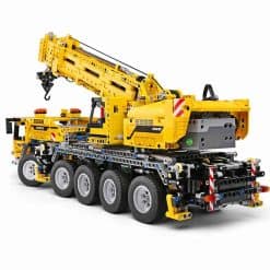 Mould King 13107 Mobile Crane Mk II construction Truck Remote Control Technic Building Blocks Bricks Kids Toy 5