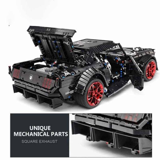 Mould King 13108 Ford Mustang Hoonicorn Technic Rally Race Car Building Blocks Bricks Kids Toy 4 800x800 1