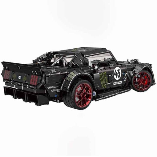 Mould King 13108 Ford Mustang Hoonicorn Technic Rally Race Car Building Blocks Bricks Kids Toy 6 800x800 1