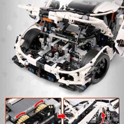 Mould King 13120 Koenigsegg One 1 Hyper Sports Car MOC 4789 Technic Building Blocks Kids Toy 5 800x800 1