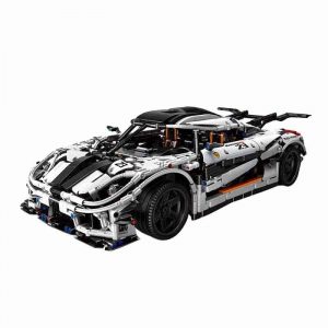 Mould King 13120 Koenigsegg One:1 Hyper Sports Car MOC 4789 Technic ...