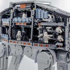 Star Wars AT AT Walker 75313 King A66677 With Interior Minifigures Scale UCS Building Blocks Kids Toy 2