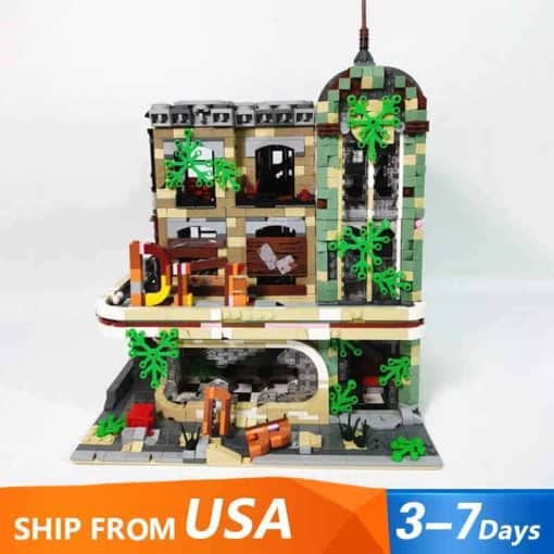 Super 18K Downtown Diner 10260 K125 Apocalypseburg Ideas Creator Building Blocks Kids Toys