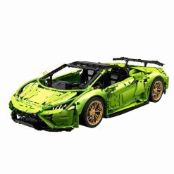 Super 18K Lamborghini Huracan Evo Spyder K131 Race Hyper Car Technic Building Blocks Kids Toy 7 800x800 1