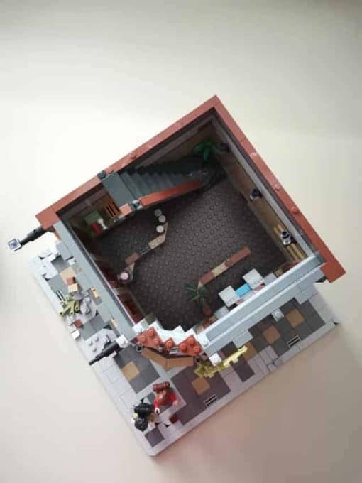 Super 18K Palace Cinema Apocalypseburg K127 Last Of Us Street View Ideas Creator Modular Building Blocks Kids Toy 10232 15006 84004 6