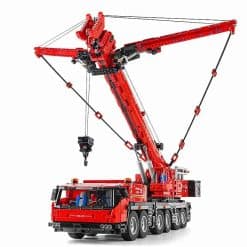 mould king 17013 grove mobile crane gmk technic remote control building blocks Bricks Kids Toy 2