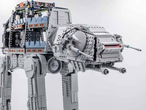 star wars at at walker 75313 king a66677 with interior minifigures scale ucs building blocks kids toy 7