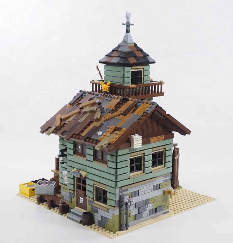 Building & Placing Old Fishing Store 