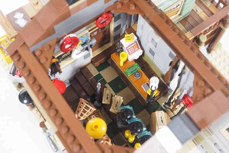 New Sale-The Old Fishing Store City Creator Street View MOC Model Building-nobox 