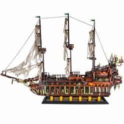 Mould King 13138 Flying Dutchman LEGO 83015 Pirates of the Caribbean Davy Jones Ship Building Blocks Kids Toys