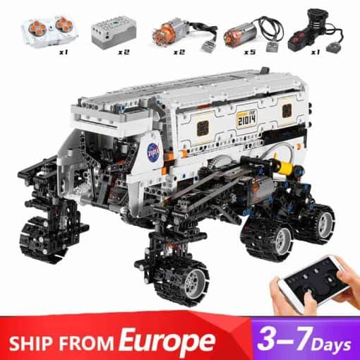 Mould King 21014 Mars Explorer NASA vehicle Technic Ideas Creator RC Building Blocks Kids Toys
