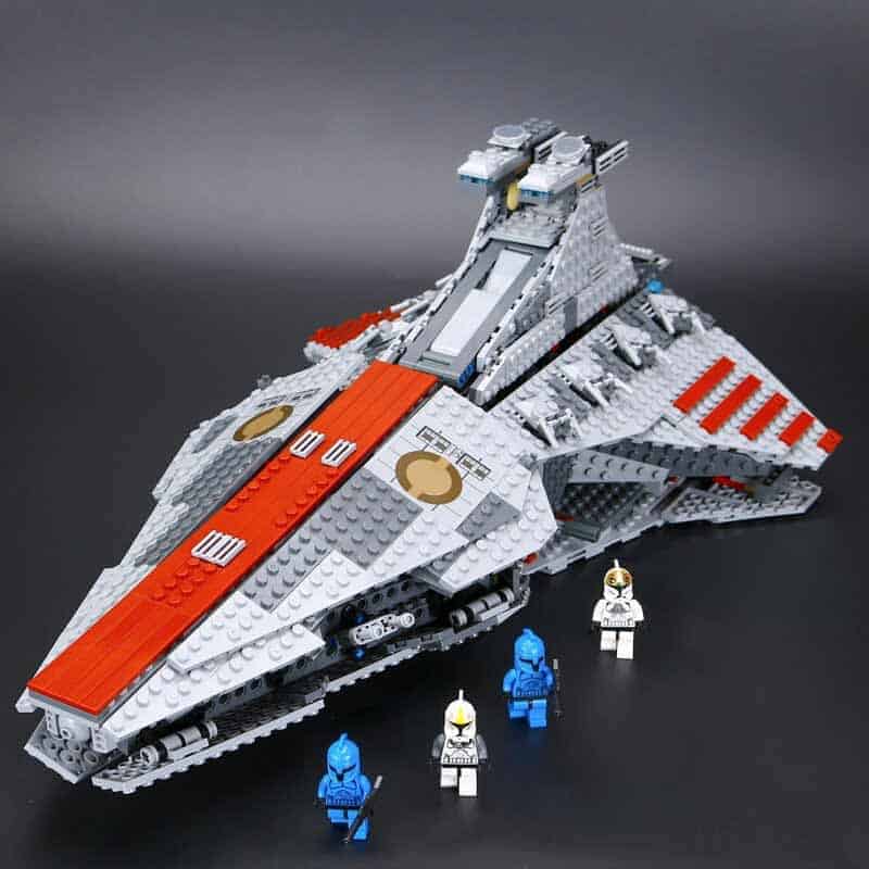 LEGO Star Wars Venator-Class Republic Attack Cruiser is 4 feet long