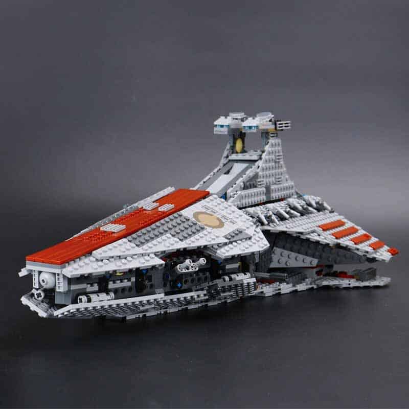 Star wars republic attack cruiser Venator w minifigures building block NEW 05042 