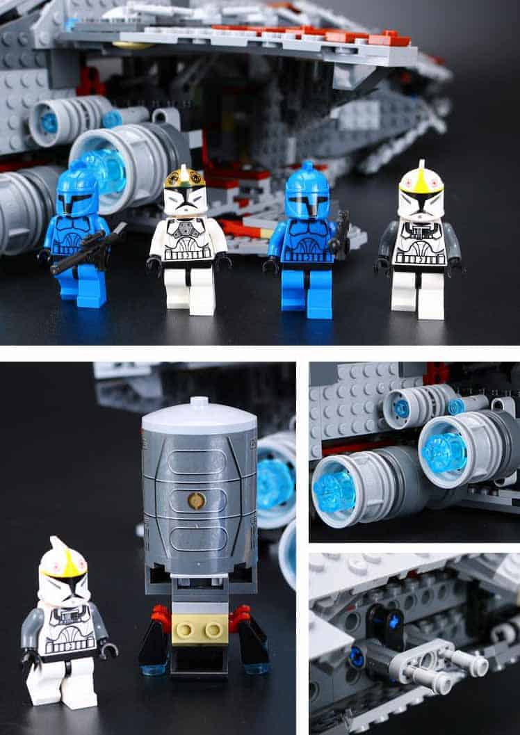 Star Wars MOC Venator Republic Attack Cruiser Bricks Toy 05042