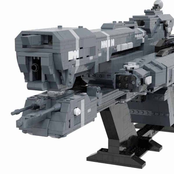 UNSC Forward Unto Dawn HALO Battleship MOC-90354 UCS Space Ship 4822Pcs ...