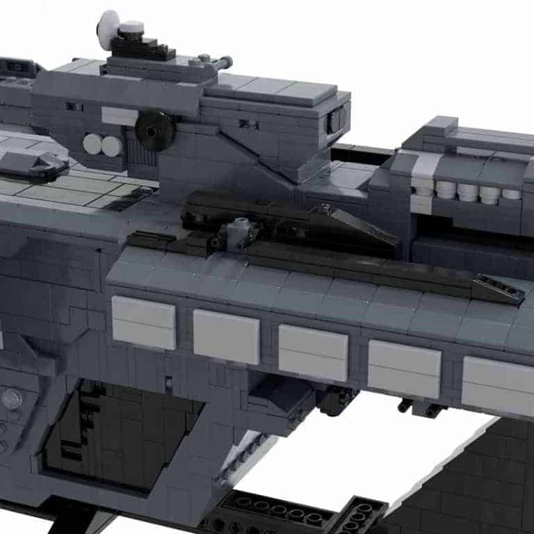 UNSC Forward Unto Dawn HALO Battleship MOC-90354 UCS Space Ship 4822Pcs ...