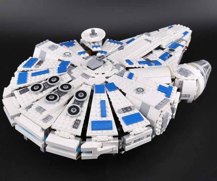 New legoing Kessel Run Millennium Falcon Star Wars Spacecraft Building Blocks 