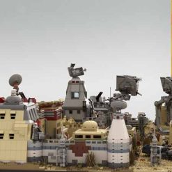 MOC-76005 Star Wars Mandalorian Mos Eisley Tatooine City Modular Building Blocks Kids Toy Gift