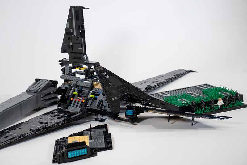 Star Wars Mandalorian The Director Imperial Space Ship MOC-75885 4305Pcs Building Blocks Kids Toy ST153 HeroToyz