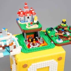 60144 Super Mario 64 Question Mark Block 71395 Ideas Creator Building Blocks Kids Toys