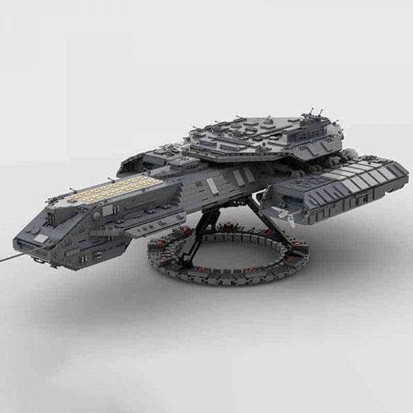 Stargate Atlantis USS Daedalus Interstellar Space Ship MOC-35381 UCS ...