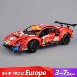 LEGO 42125 Ferrari 488 GTE Lepin 40031 Technic Super Sports Race Car Hyper Car Building Blocks Kids Toy
