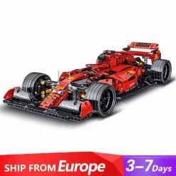 Mork 023005 Ferrari Formula 1 F1 S90 Technic Racing Super Car 1:14 1099Pcs Building Blocks Kids Toy