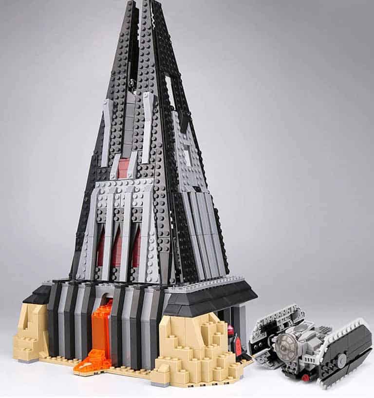  TOY PLAYER Space Wars Black Castle Building Set with Tie  Advanced Fighter, Compatible with Lego Adult, Darth Castle Vader Toy for  Science Fiction Movie Fans (775 Pcs) : Toys & Games