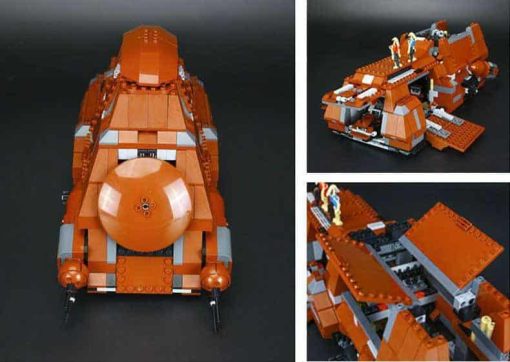 Lepin 05069 Star Wars Trade Federation Transport Tank MTT 7662 M969 Droid Ship Building Blocks Kids Toy